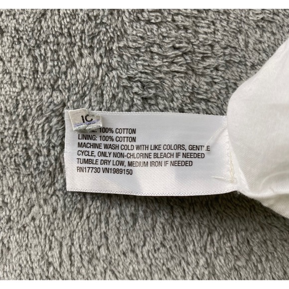 A New Day Womens White Square Neck Bubble Hem Tank Top Sleeveless Size M - Picture 11 of 11